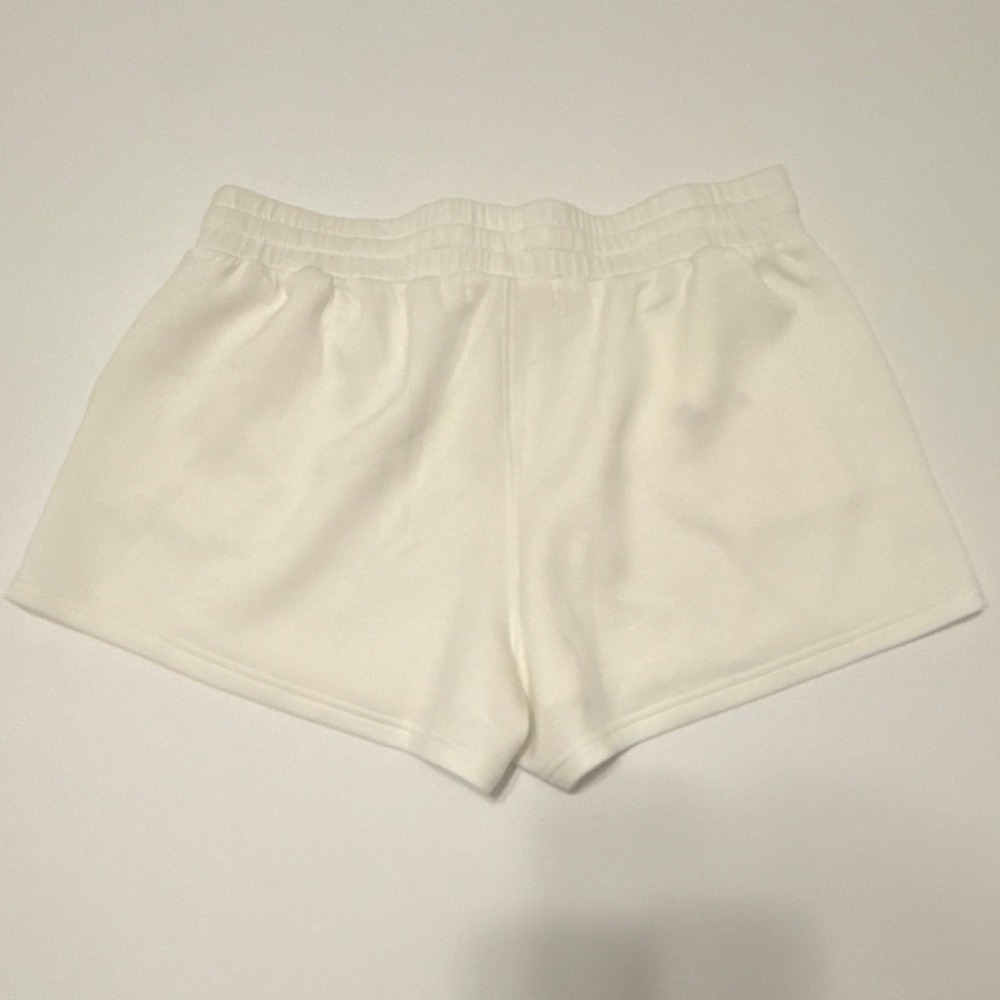 Ocean Drive Lounge Shorts Womens XL Bright Ivory Elastic Waist Comfy - Picture 5 of 5